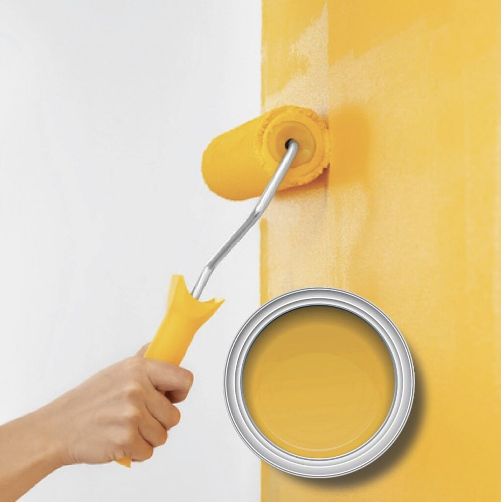 Paint provided by us